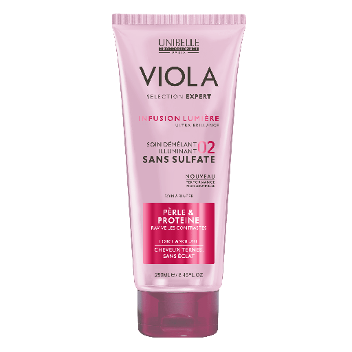 Shampooing Sans Sulfate Démêlant Viola Proteine 250 Ml