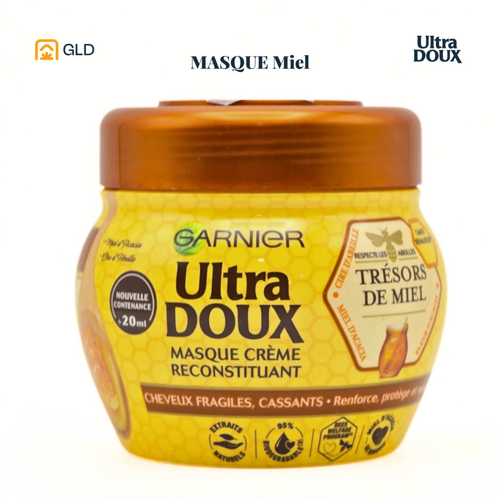 Masque Capillaire Ultra Doux Tresor De Miel 300 Ml