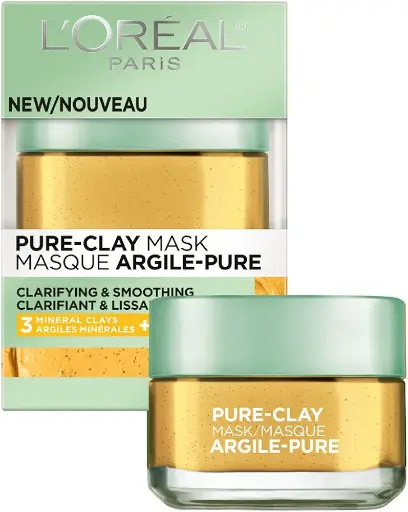 Masque d'Argile Loreal Pure Extrait De Citron 50 Ml