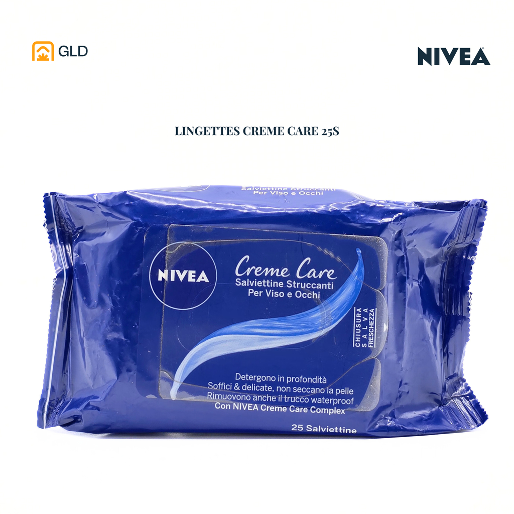 Lingettes Demaquillantes Nivea 25 Pcs Visage Creme Care