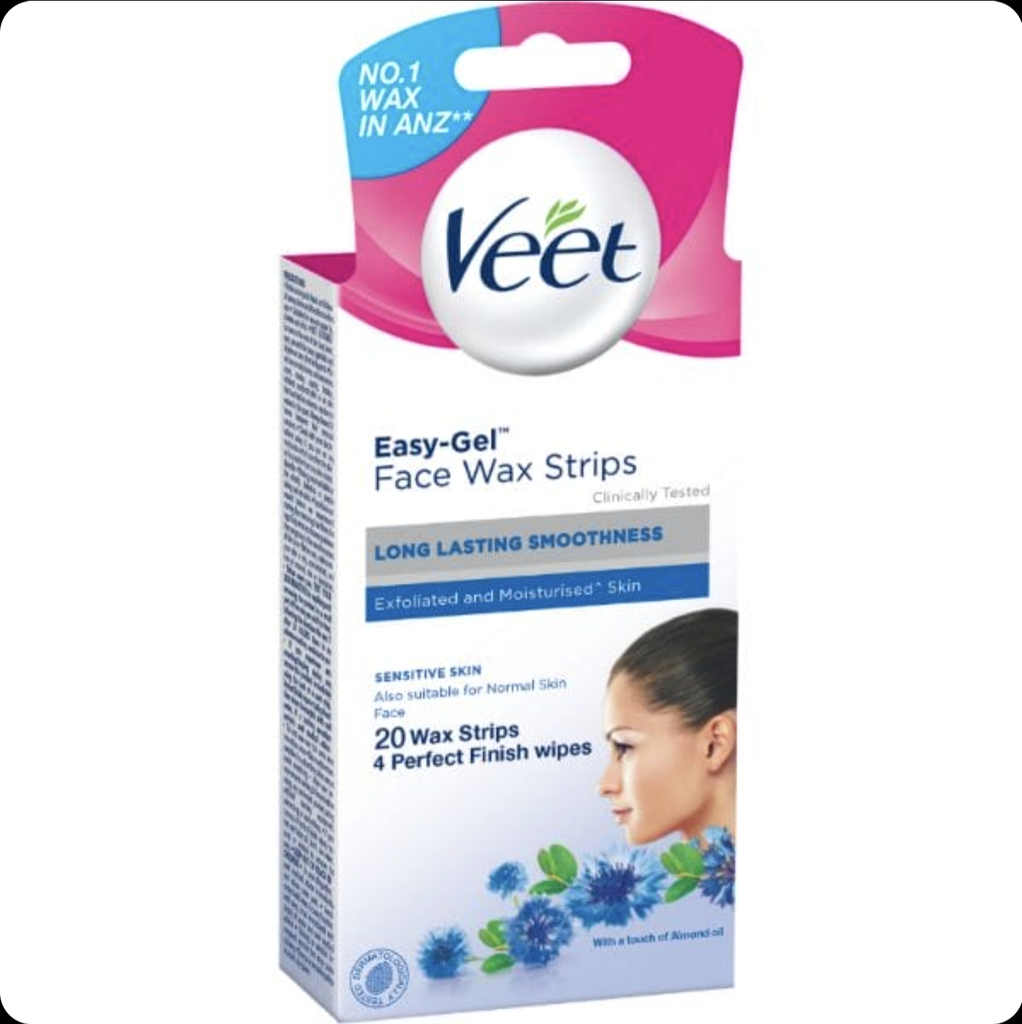 Bandes De Cire Froide Veet 20Pcs Visage