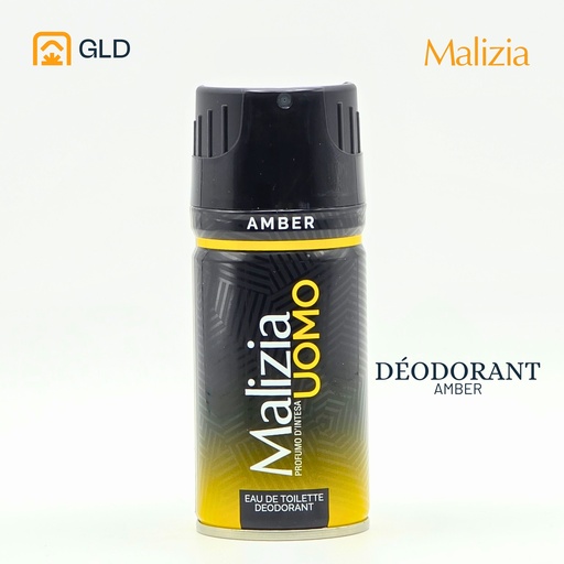 Deodorant Malizia Amber Men 150 Ml