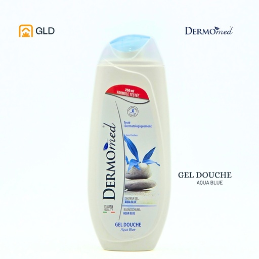 Gel Douche Dermomed Aqua Bleu 250 Ml