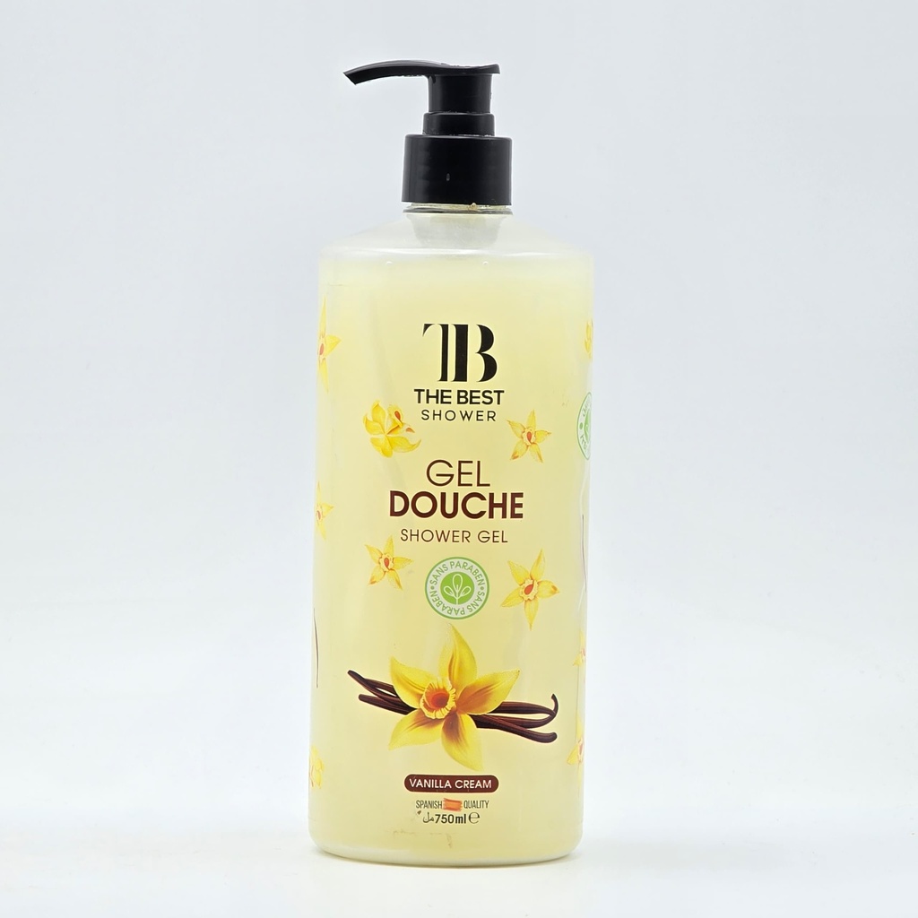 Gel Douche The Best Vanilla Creame 750 Ml