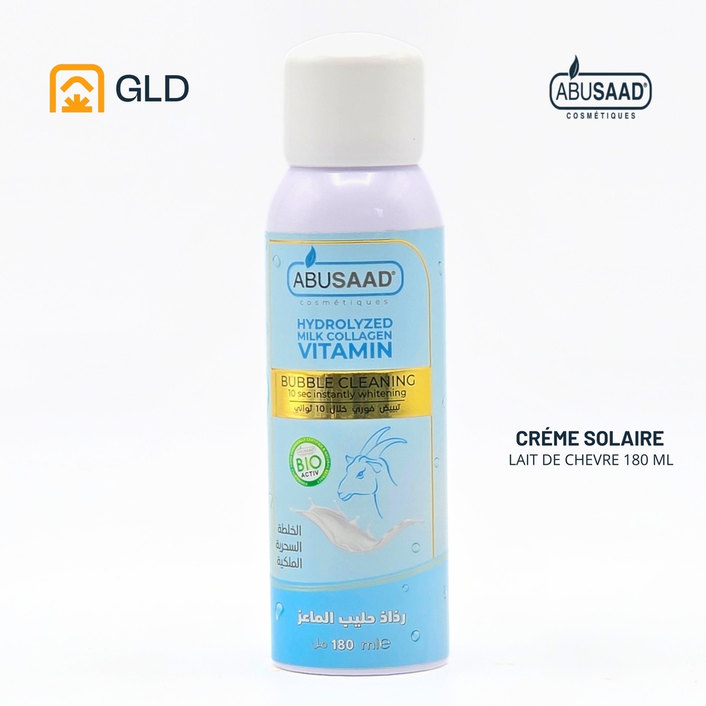 Bubble Cleaning Au Lait De Chevre