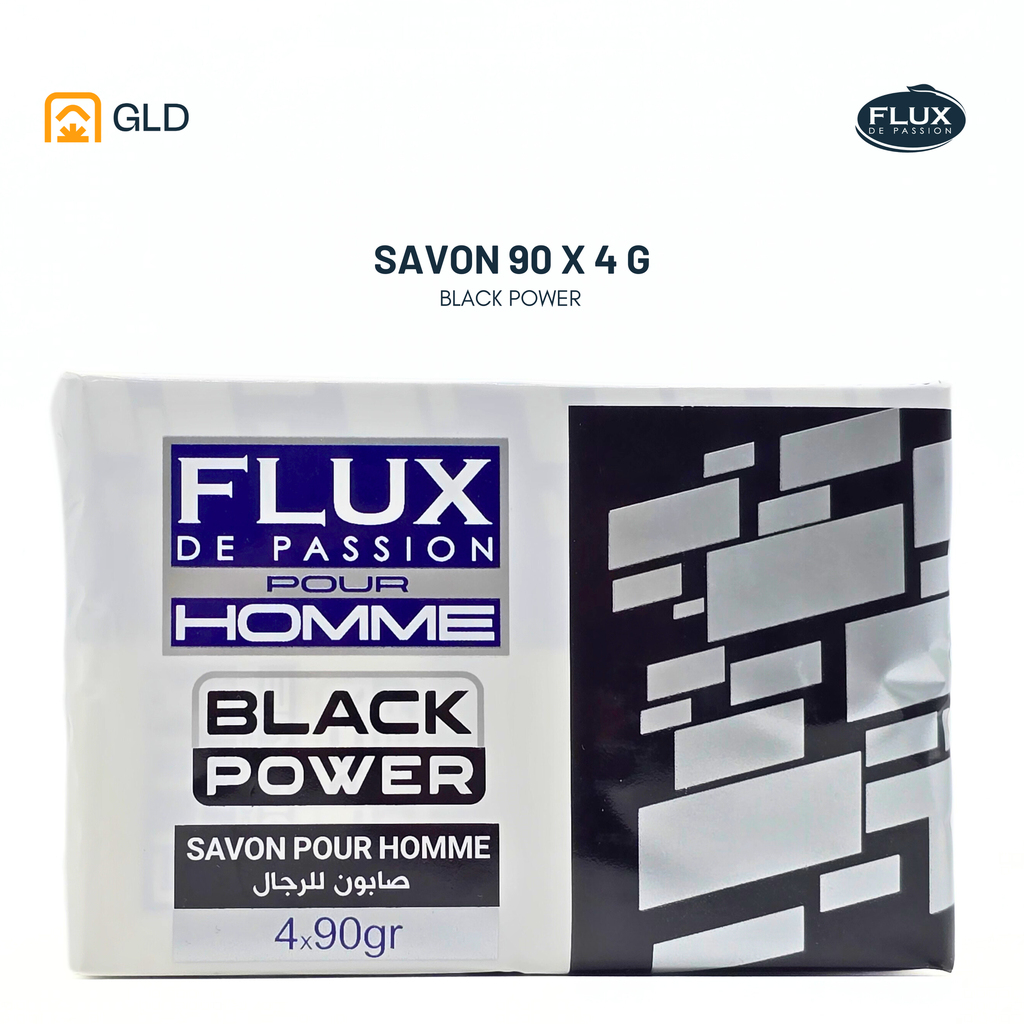 Savon Flux De Passion Homme  Black Power 90 Gr
