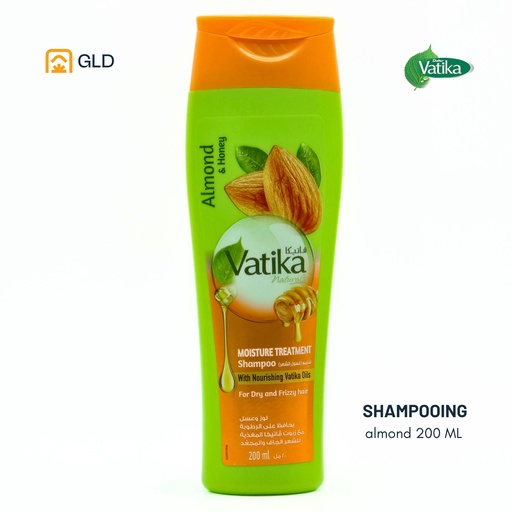 Shampooing Vatika Almond & Honey 200Ml