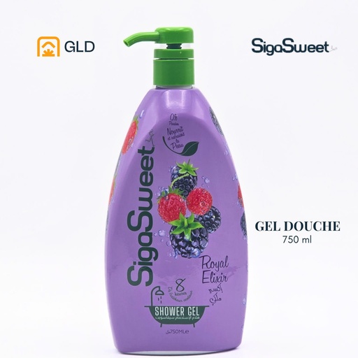 Sigasweet Shower Gel Royal Elixir 750 Ml