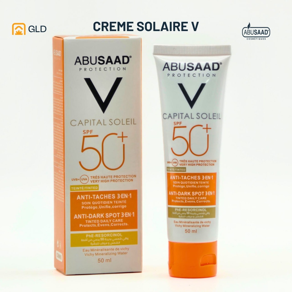 Creme solaire Abusaad Protection V CS0005 50Ml