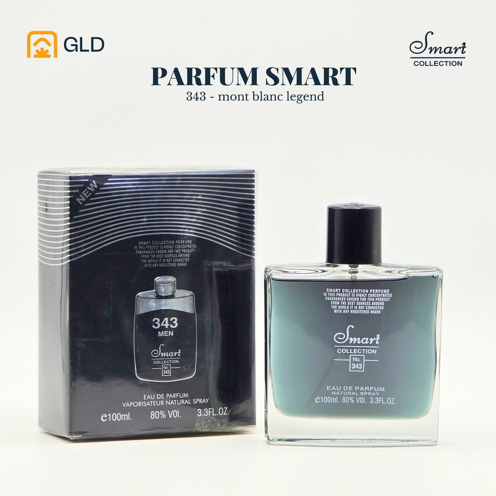 Eau De toilette Smart Collection Men N°343 Legend 100 Ml 