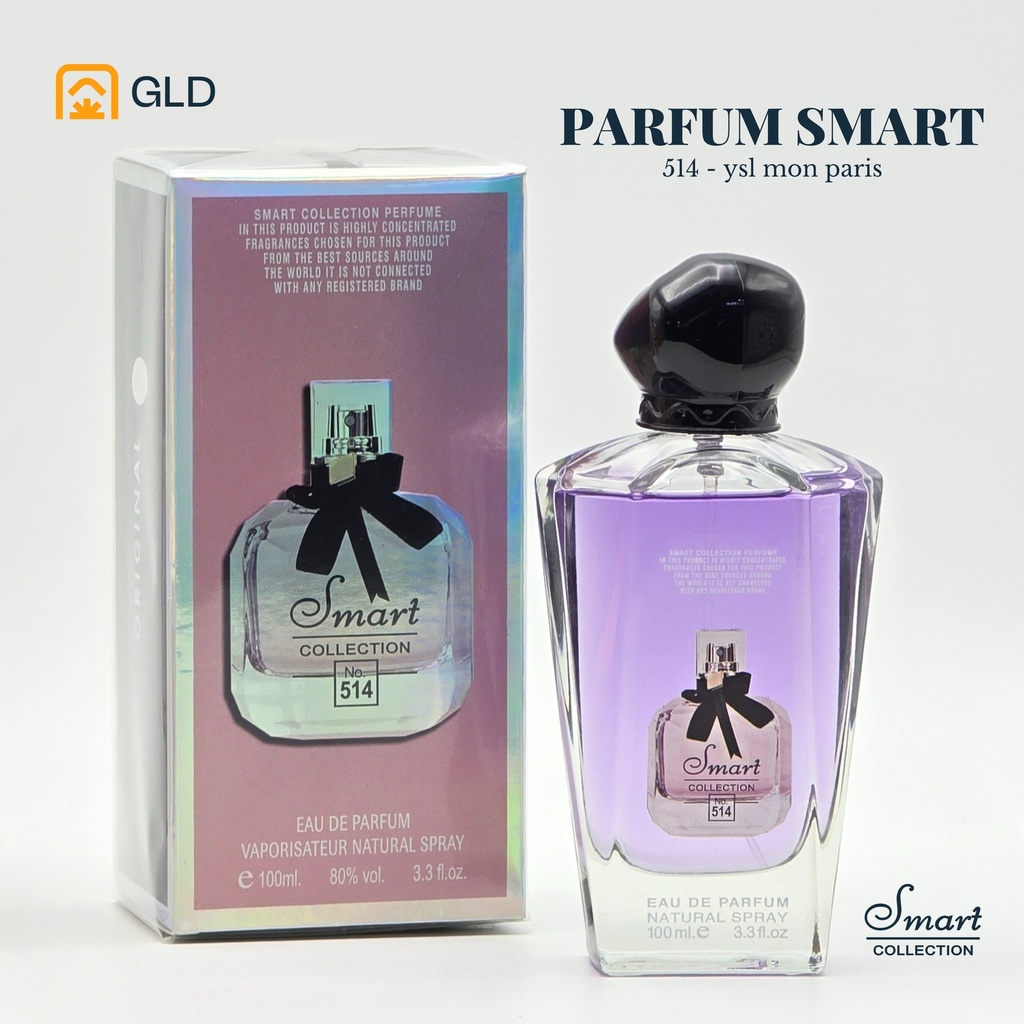 Eau De toilette Smart Collection Women 514 Mon Paris YSL 100 Ml