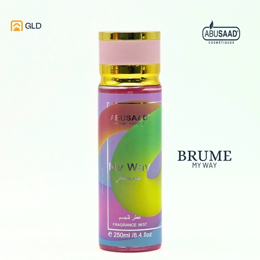 Parfum Pour Corps Abusaad My Way 250 Ml