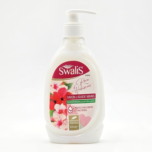 Savon Liquide Main Et Corps Swalis Reve Hibiscus 400 Ml