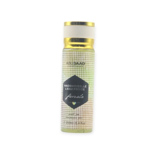 Parfum Pour Corps Abusaad Mademoiselle - L'eau Privée 250 Ml