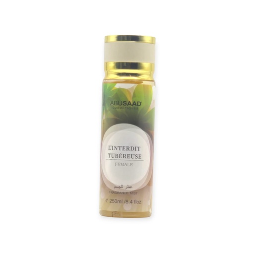 Parfum Pour Corps Abusaad L'interdit Tubéreuse 250 Ml 