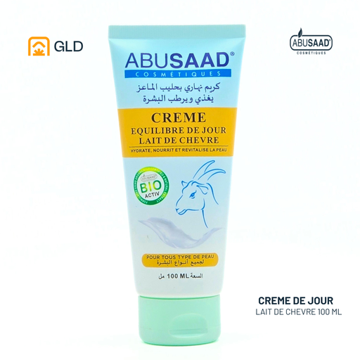 Creme de jour au lait de chèvre 100 Ml
