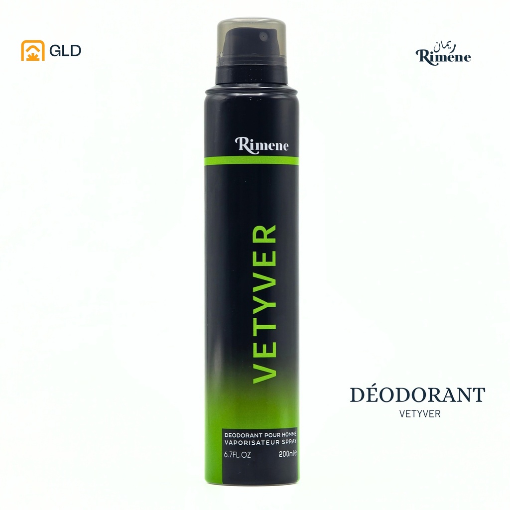 Deodorant Rimene Vetyver Homme Standard 200 Ml