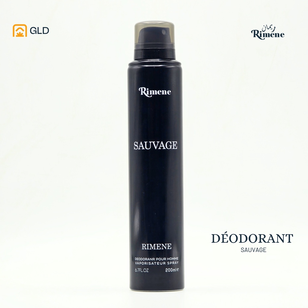 Deodorant Rimene Sauvage Homme Standard 200 Ml 