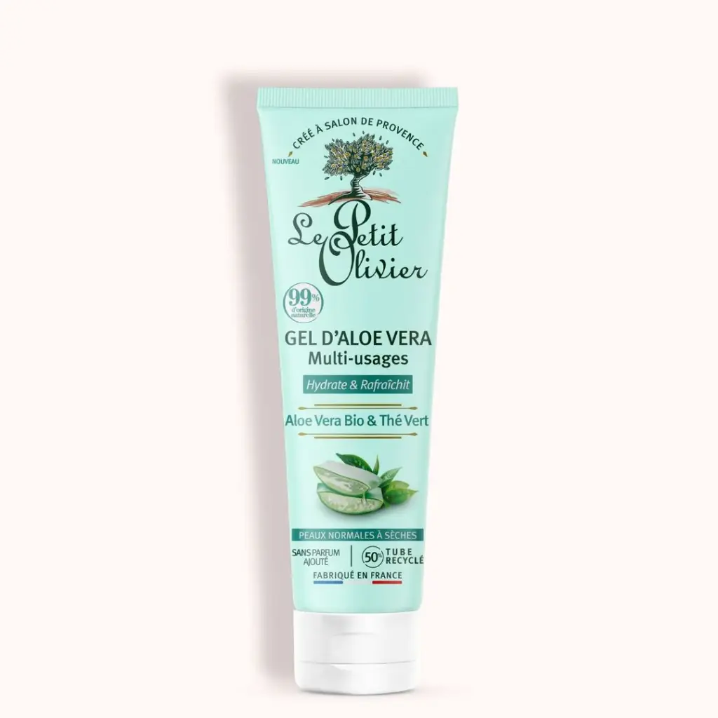 Gel d'Aloe Vera Multi Usages  Le Petit Olivier 150 Ml 