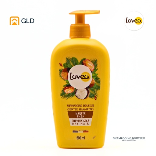 Shampooing Douceur Lovea Karite 500 Ml