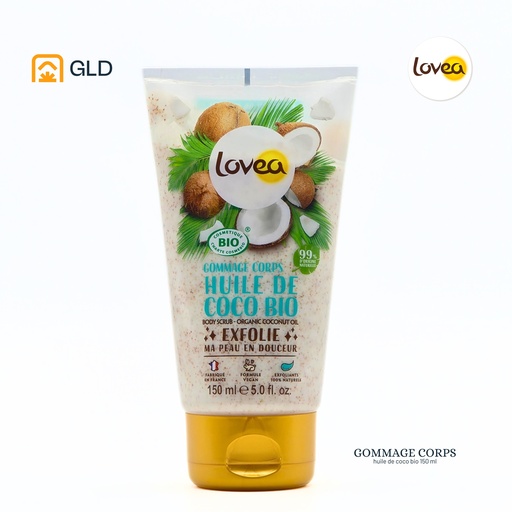 Gommage Corps Lovea Huile De Coco 150 Ml