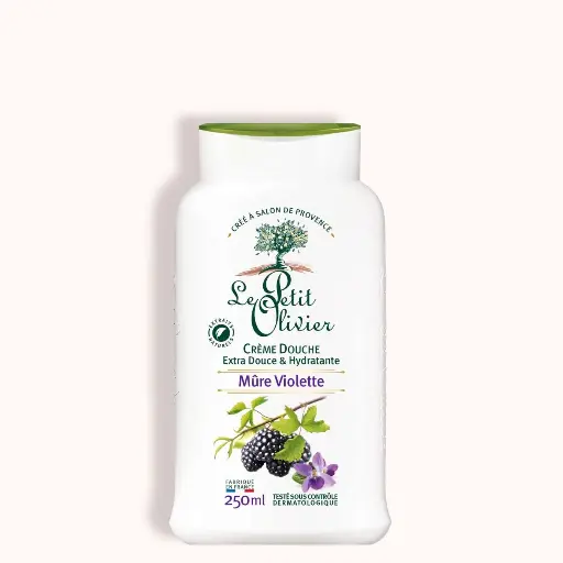 Creme Douche Le Petit Olivier Mure Violette 250 Ml