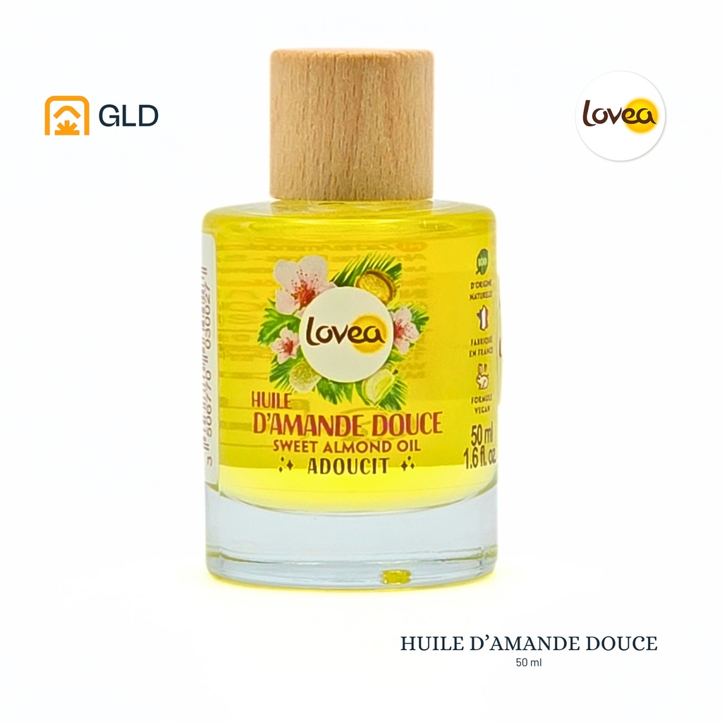 Huile D'Amande Douce Lovea 50 Ml