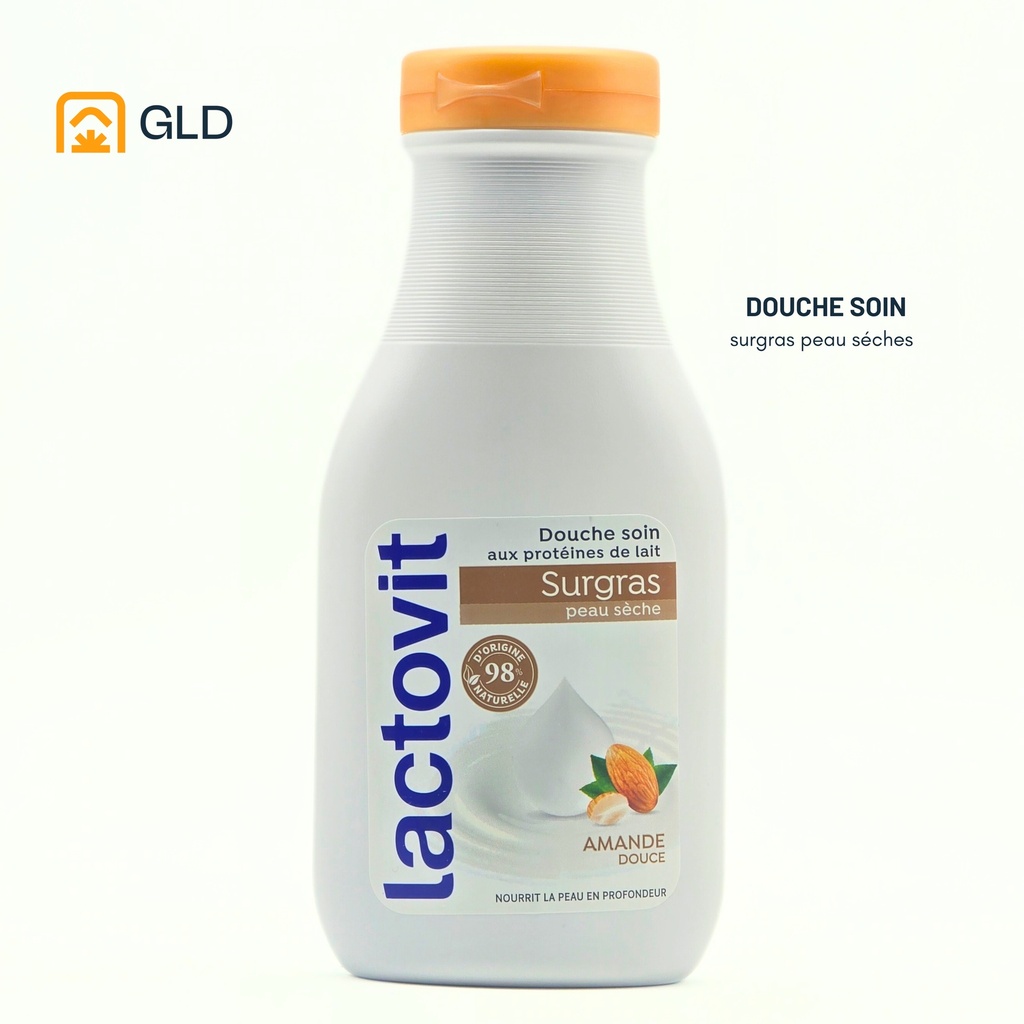 Gel Douche Lactovit Surgras Amande 250 Ml