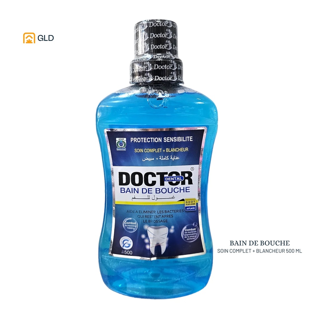 Bain De Bouche Docteur Dental Soin Complet + Blancheur