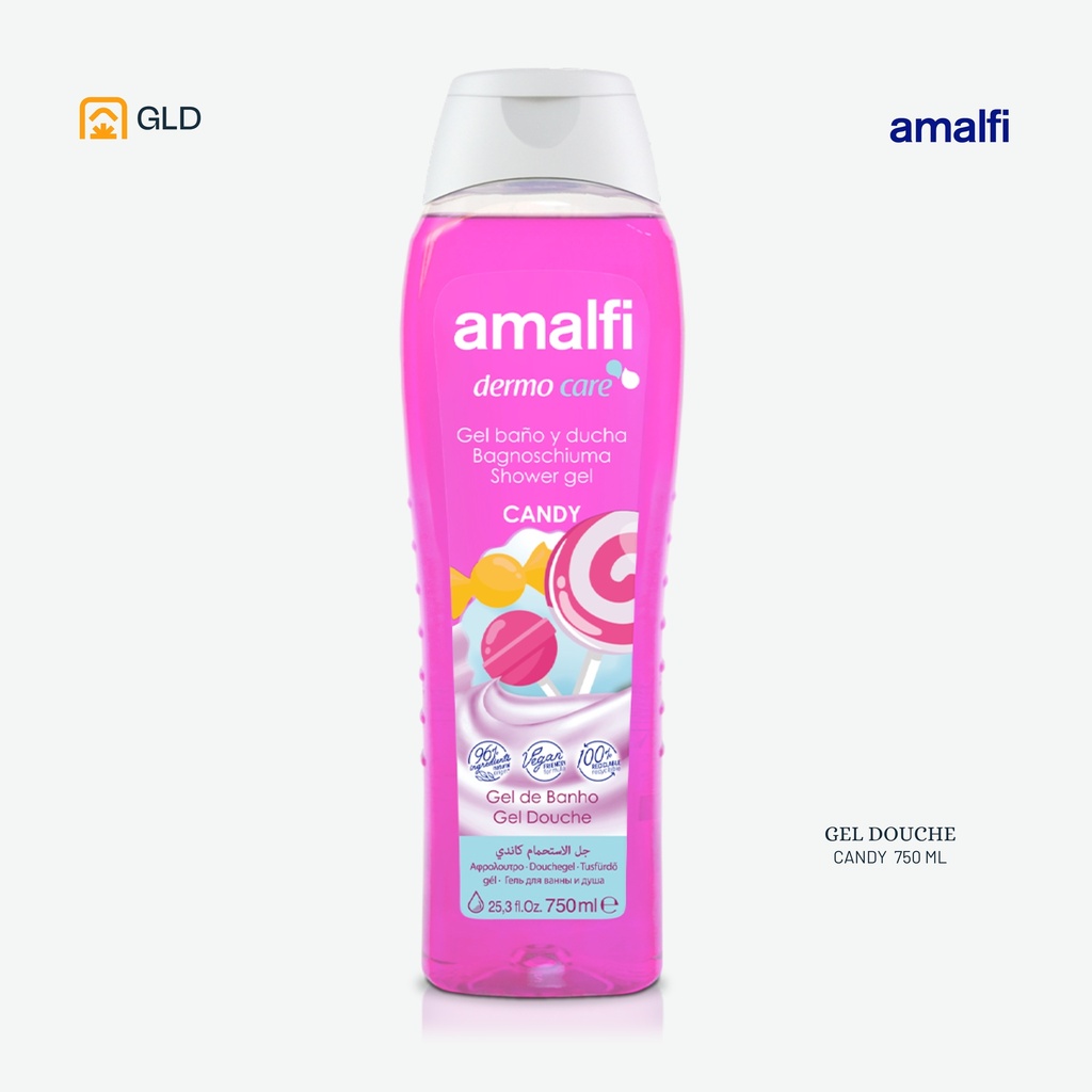 Gel Douche Amalfi Candy 750 Ml 