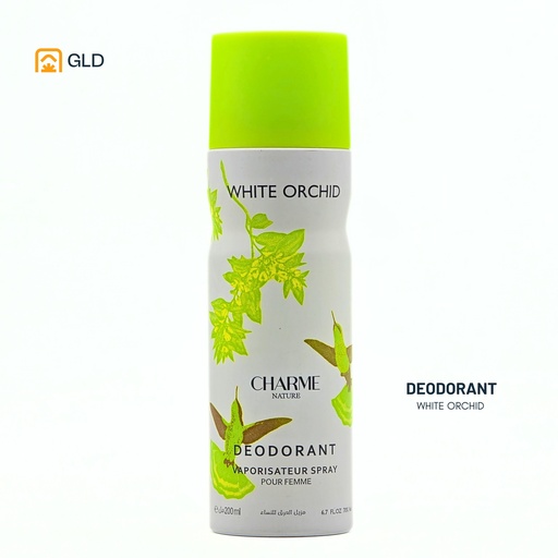 Deodorant Charme Nature White Orchid 200 Ml 
