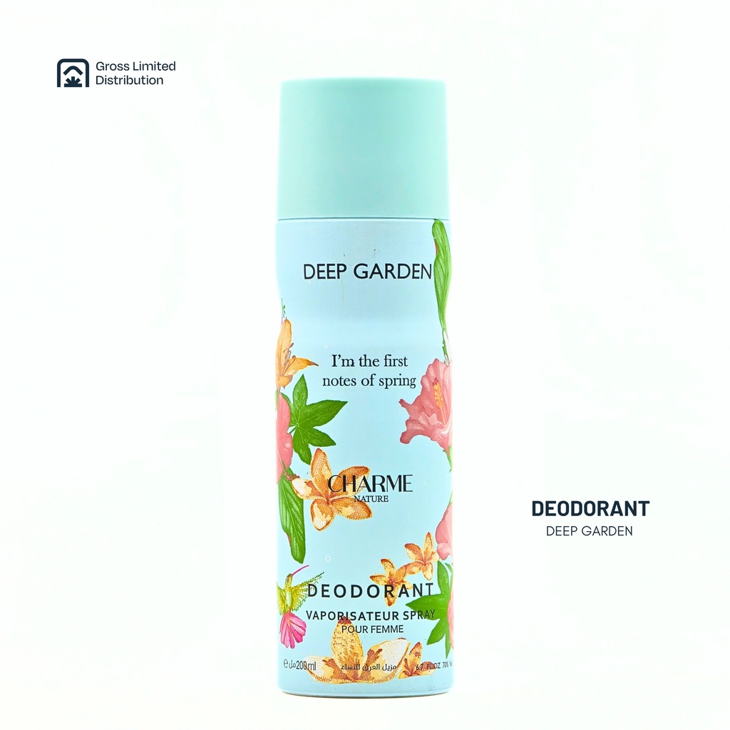 Deodorant Charme Nature Deep Garden 200 Ml