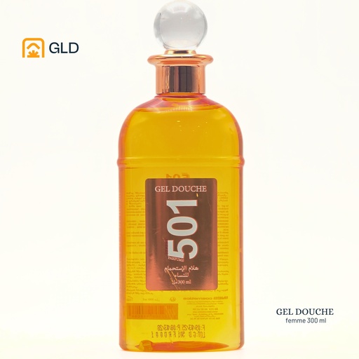 Gel Douche 501 Femme Orange 300 Ml