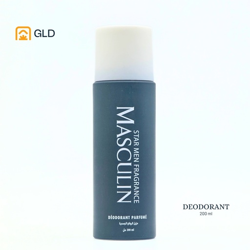 Deodorant Masculin Gris 200 Ml