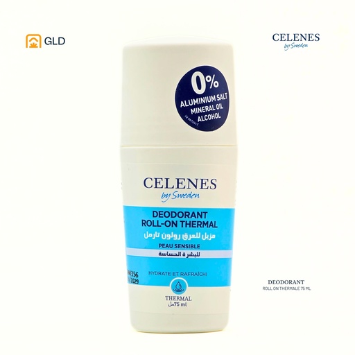 Roll On Mineral Celenes Thermal Peaux Sensibles 75 Ml