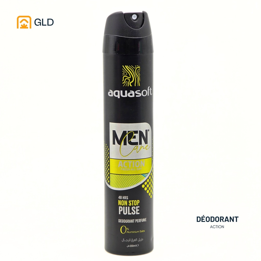 Deodorant Aquasoft Homme Action Fresh 200 Ml