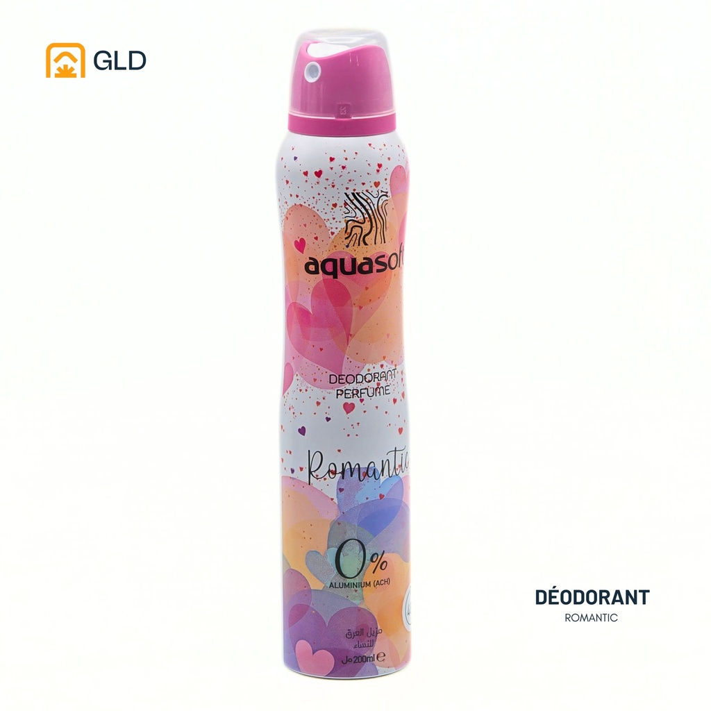 Deodorant Aquasoft Femme Romantic 200 Ml