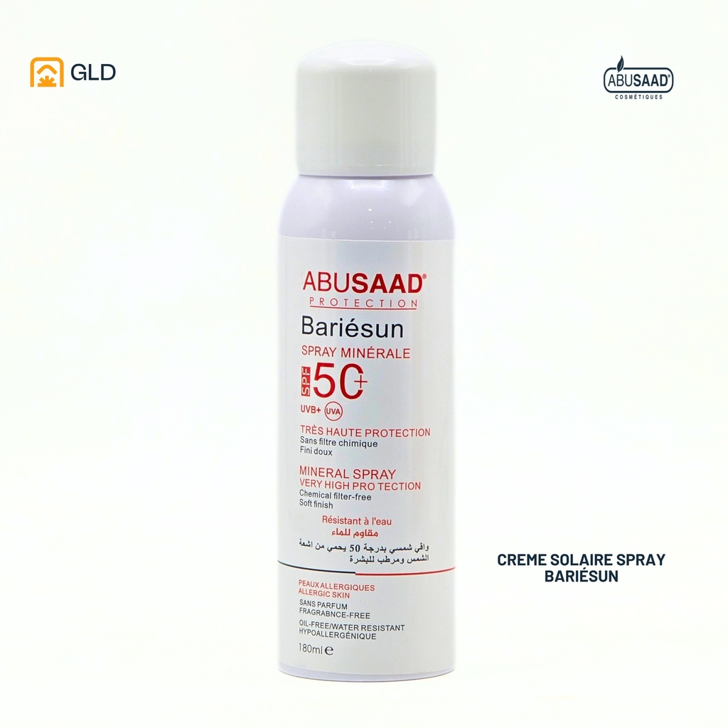 Creme solaire Spray Abusaad Bariésun CS0004 180Ml