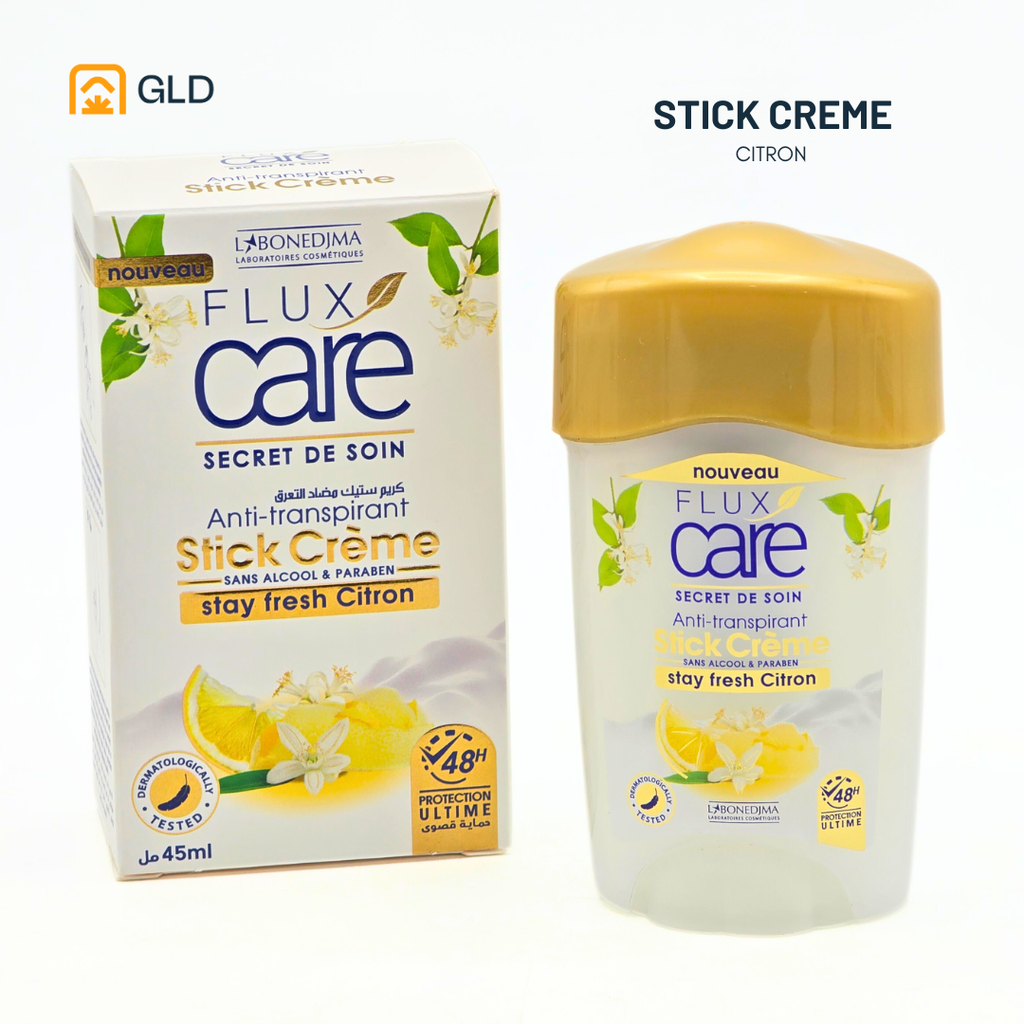 Anti-Transpirant Stick Creme Flux  Care Stay Fresh Citron 45 ml