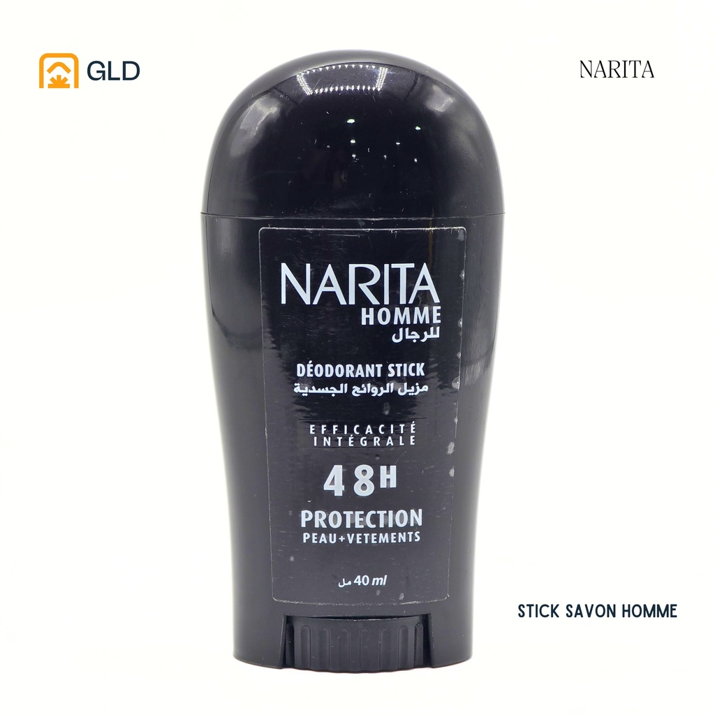 Stick Savon Narita Homme Noir 40 Ml 