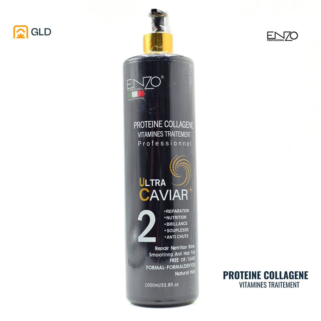 Proteine Collagene Enzo Professional Ultra Caviar+ Noir 1 L