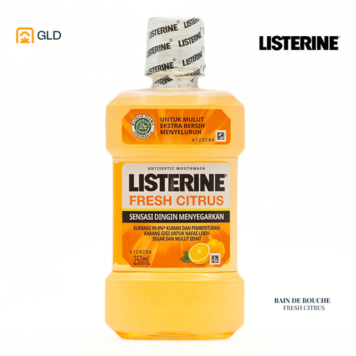 Bain De Bouche Listerine Fresh Citrus 250 Ml  