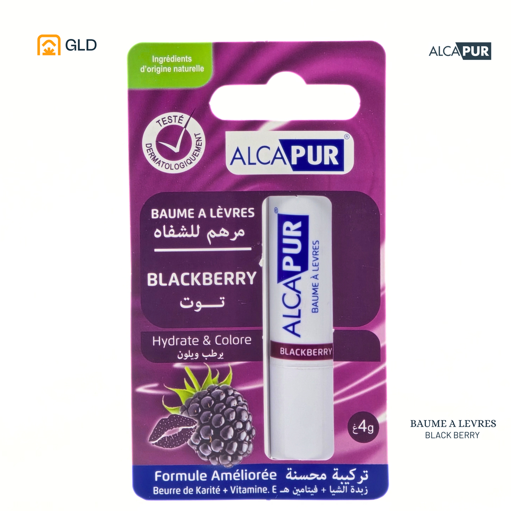 Stick Levres Hydratant Alcapur Blackberry