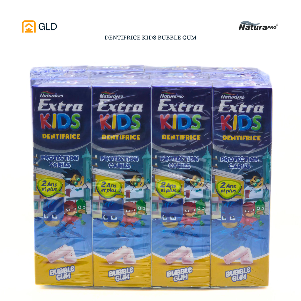 Dentifrice NaturaPro Extra Kids Gout Bubble Gum 50 G