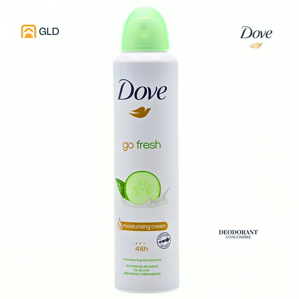 Deodorant Dove Go Fresh Concombre 250 Ml