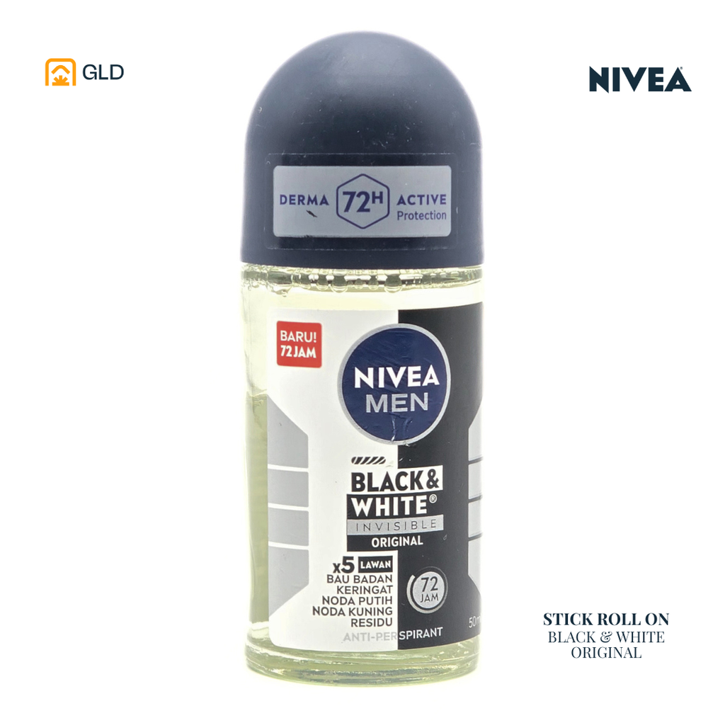 Stick Roll On Nivea Men Black & White Invisible Original
