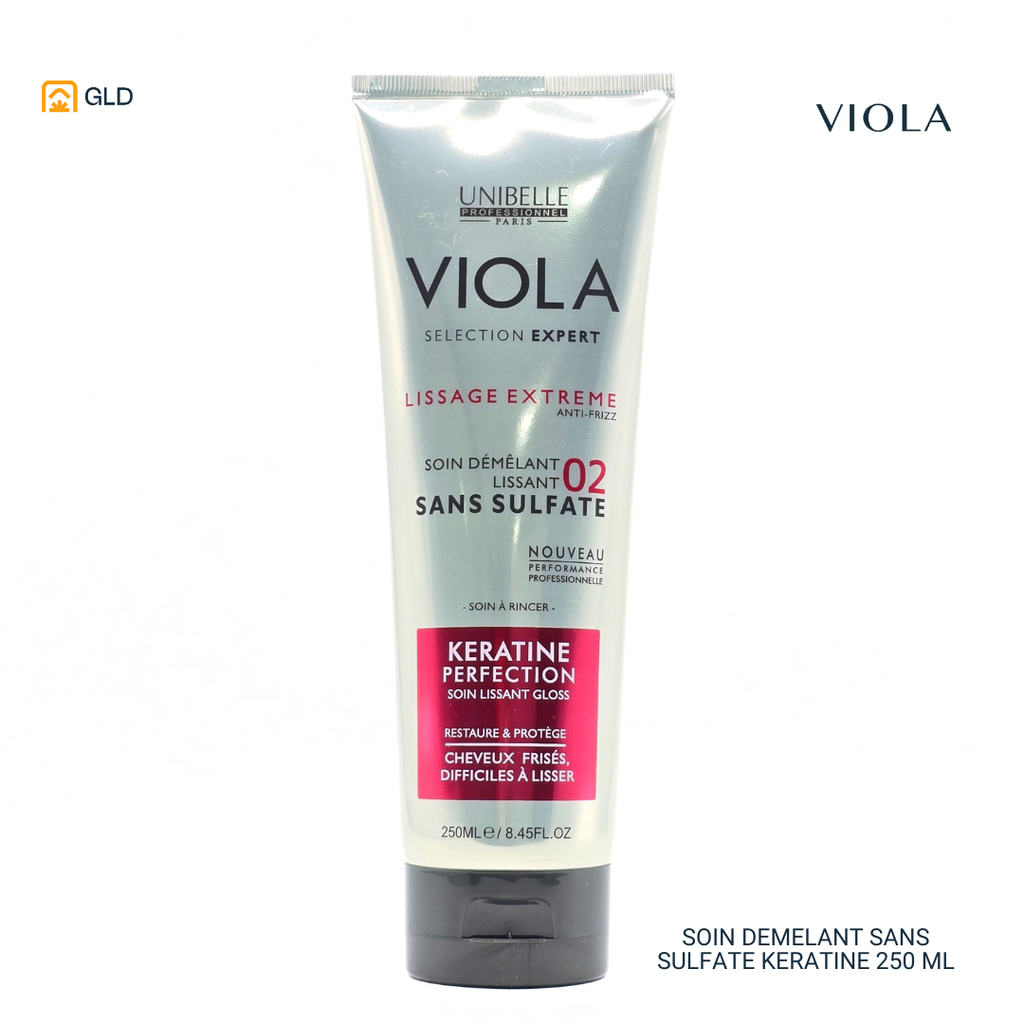 Soin Demelant Sans Sulfate Viola Keratine 250 Ml