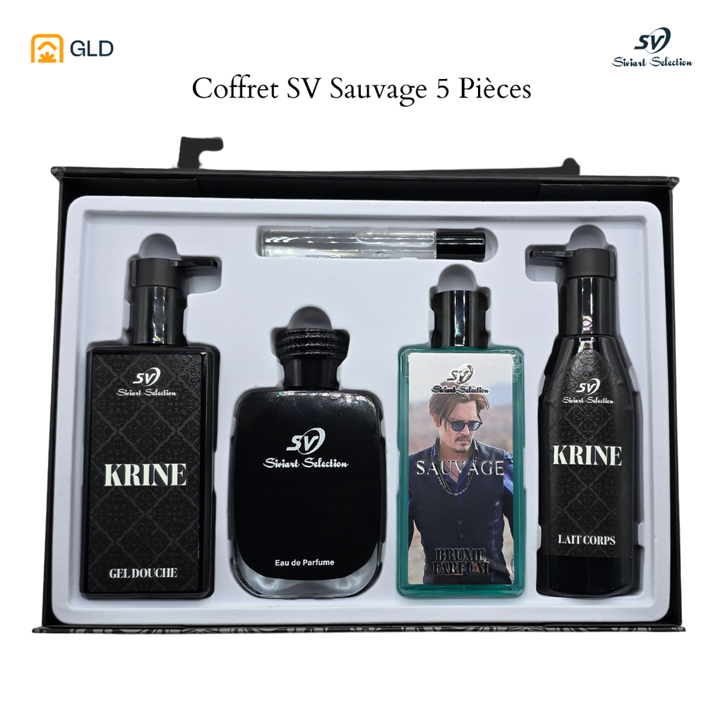 Coffret SV Sauvage 5 Pièces
