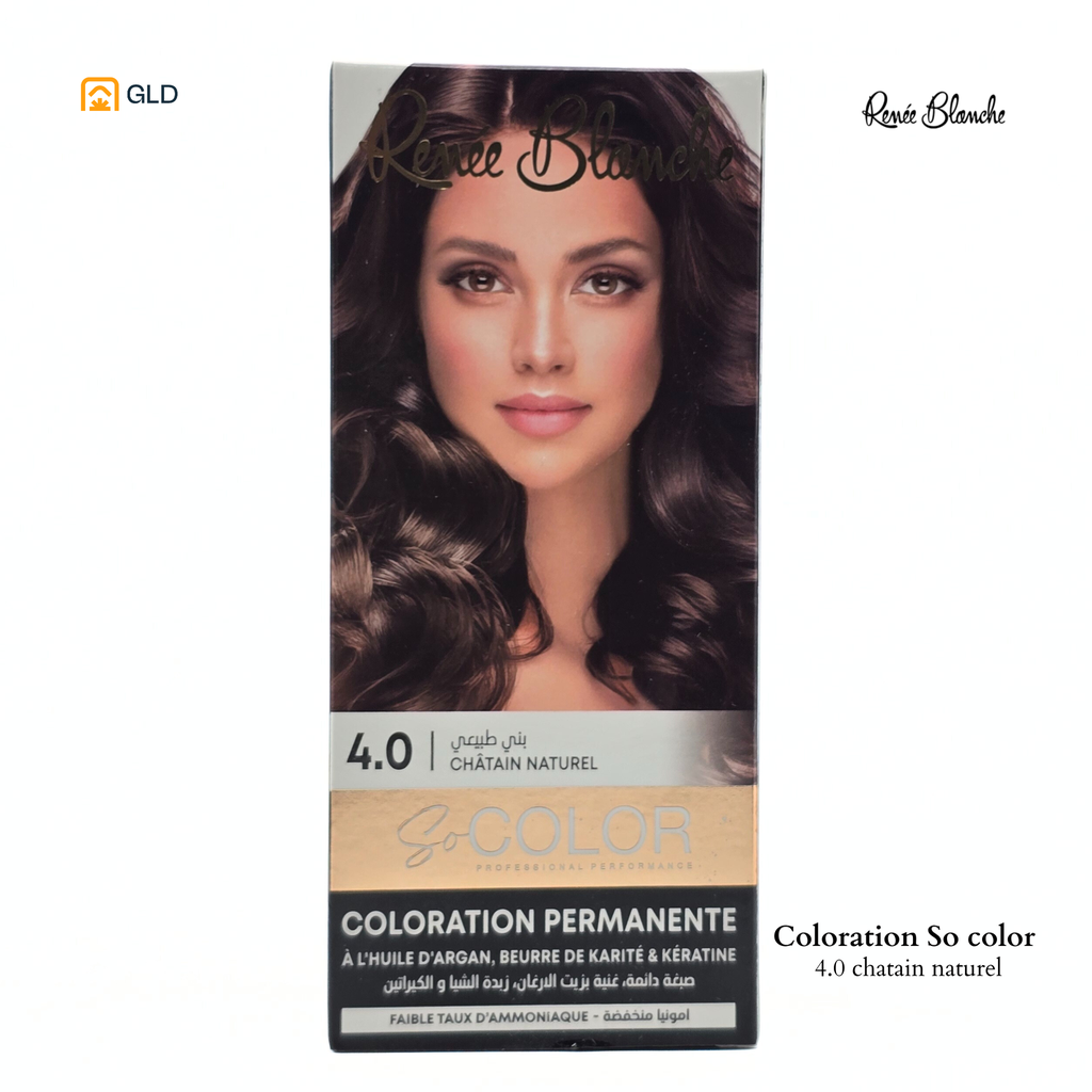 Coloration Capillaire So Color 4.0 Chatain Naturel
