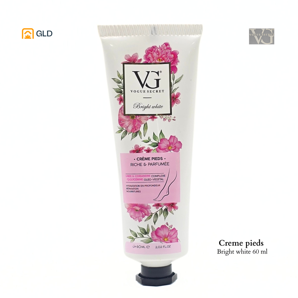 Creme Pied VG Bright White 60 Ml